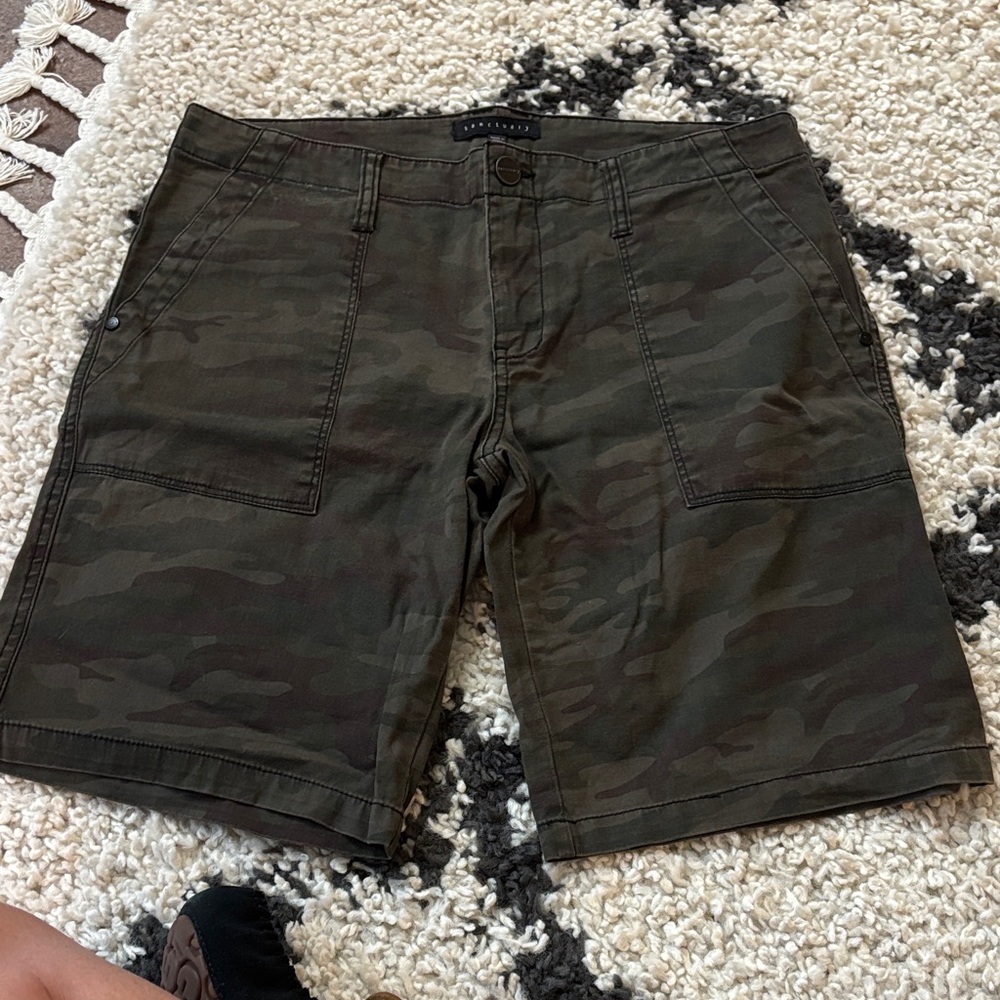 Sanctuary Camo Bermuda Shorts